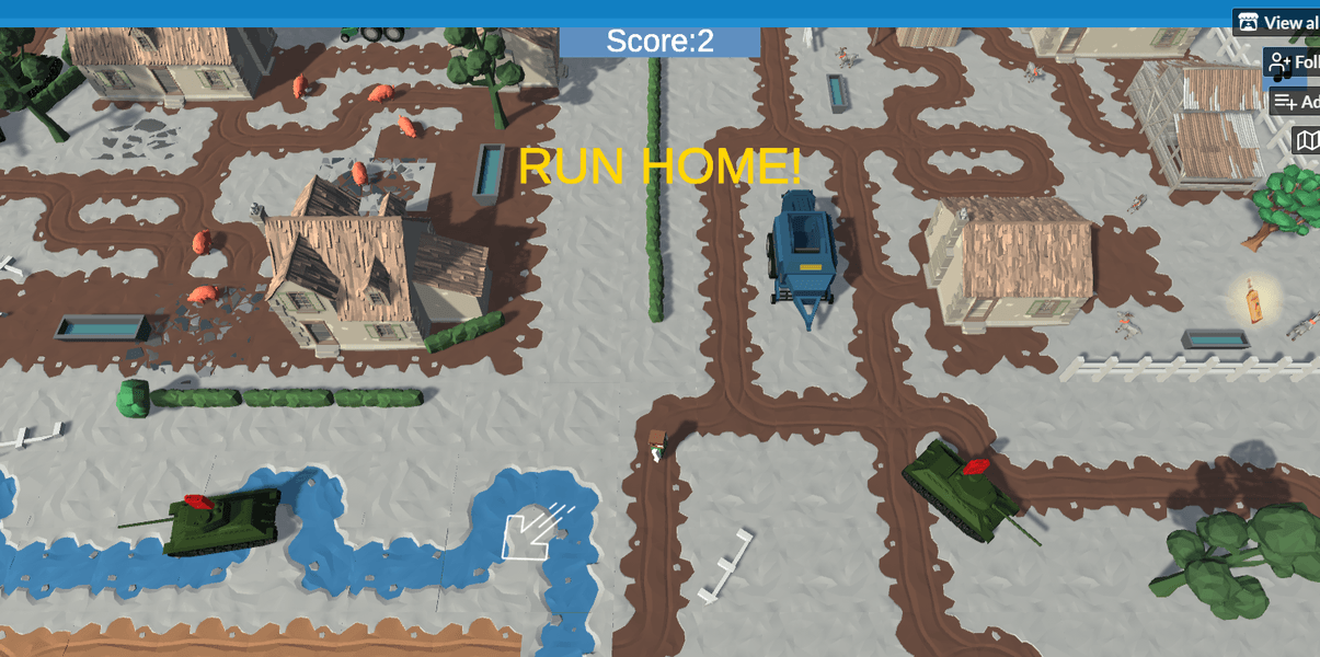 Fermers stealing tanks