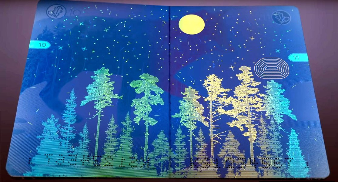 Эстония, паспорт, дизайн, ID-карточка, звери