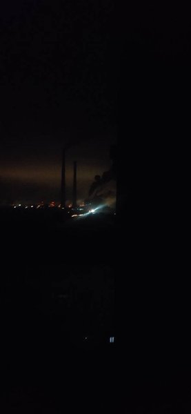 ТЕС, Запорізька область, Енергодар, Енергоблок, Світло, Аварія, Дніпрорудний