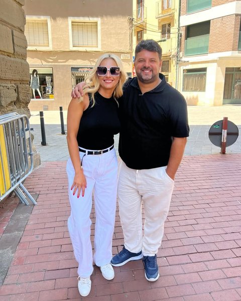 Ирина Федишин с мужем