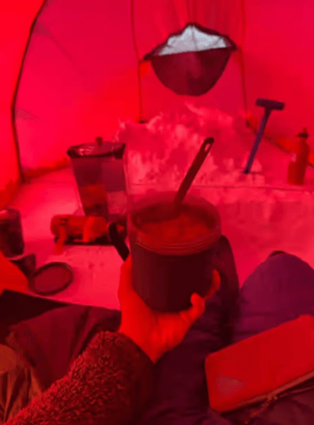 Джонни Хантингтон в походе на Южный полюс