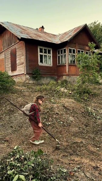 Семья купила дом в Карпатах