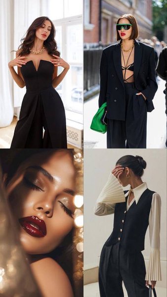 Можно ли встречать Новый год 2025 в черном? В чем встречать 2025 год Змеи?  В каком цвете будет встречать 2025 Новый год? Какой цвет надо одевать на Новый год 2025 года?