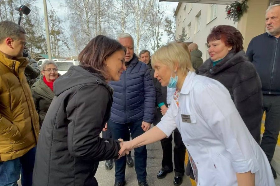 Анналена Бербок у Харкові