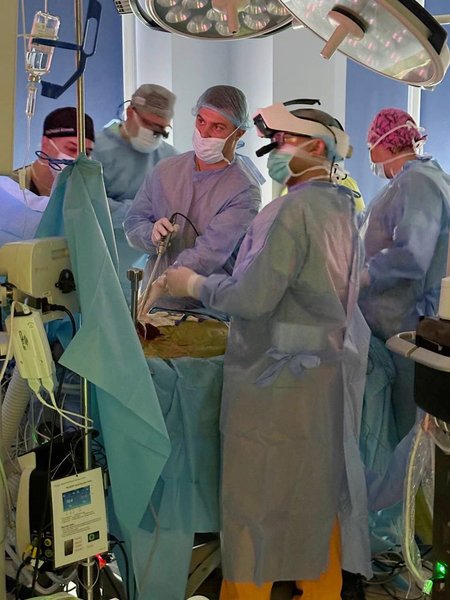 операция, печень, опухоль