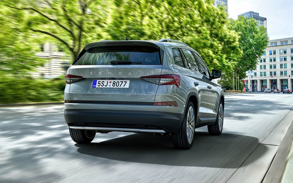 шкода кодиак 2021, Skoda Kodiaq 2021 рестайлинг