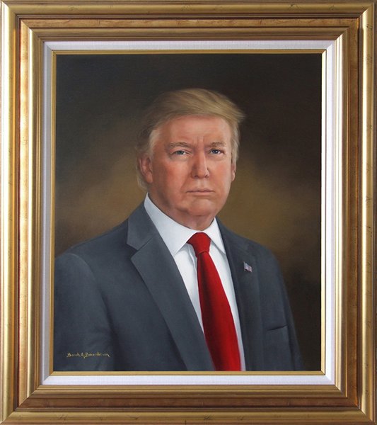 дональд трамп портрет