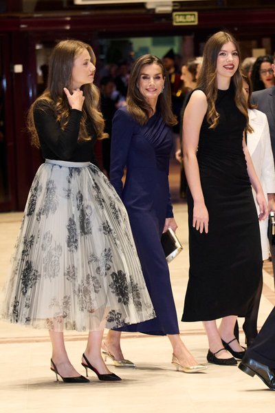 королева Летиція, принцеса Леонор, інфанта Софія, люди