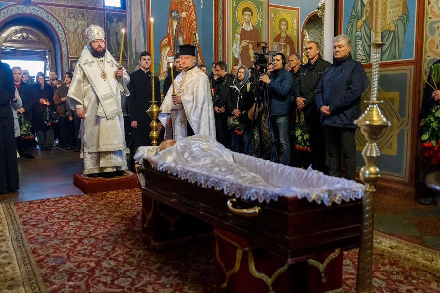 Із Дмитром Капрановим попрощалися в Михайлівському соборі