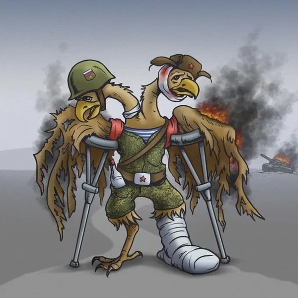 РФ, Росія, розвал Росії, курка, герб Росії