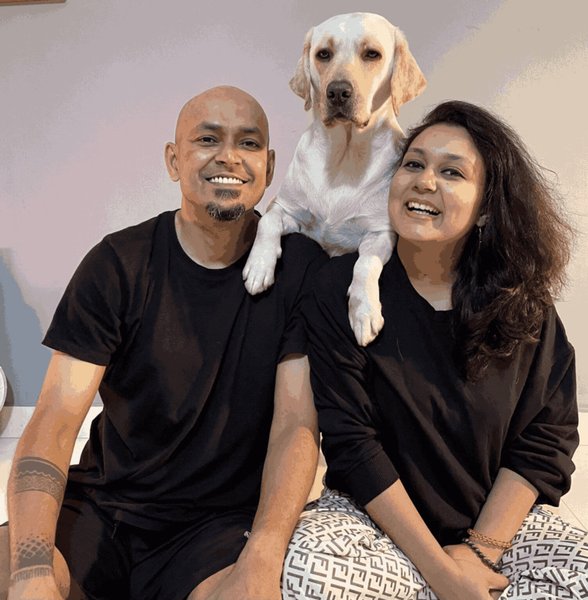 Снеганшу та Хой разом з Далі