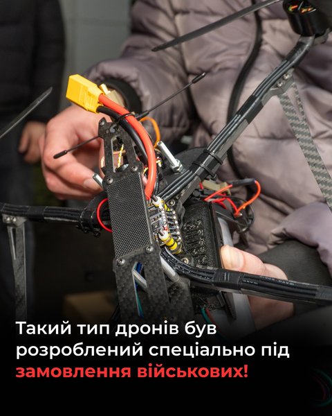 Дроны с оптоволокном, FPV-дрон Хищник, оптоволокно