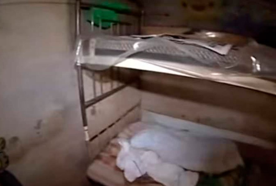 Підвал, де містилися рабині