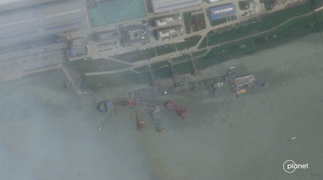 Пірс у Китаї Ухань