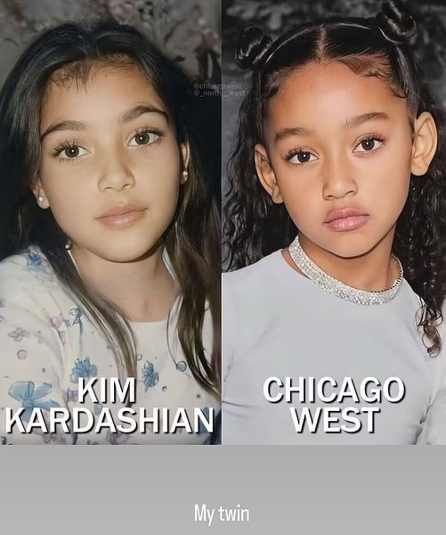 Кім Кардаш'ян Чикаго схожість