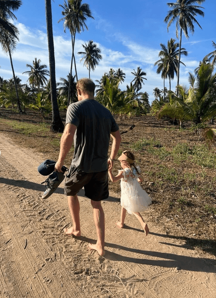 Принц Гарри с дочерью