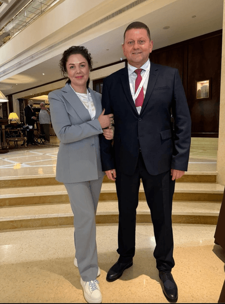 Валерий Залужный с женой Еленой