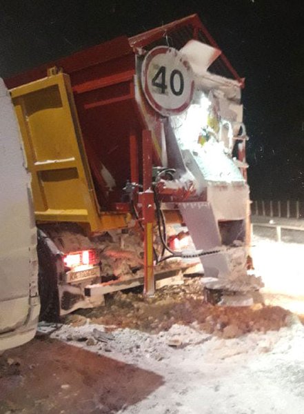 Снегопад, Ровенская область, Полиция, ДТП, Маршрутка, Киев-Чоп