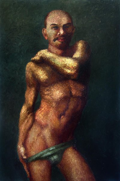 Картина Олександра Ройтбурда "І Ленін такий молодий"