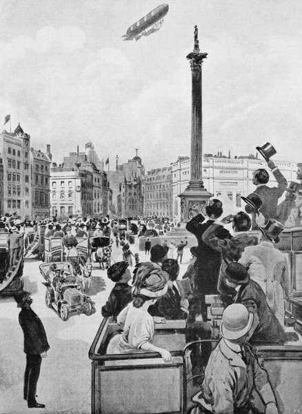 Лондон 1907 рік ретро фото