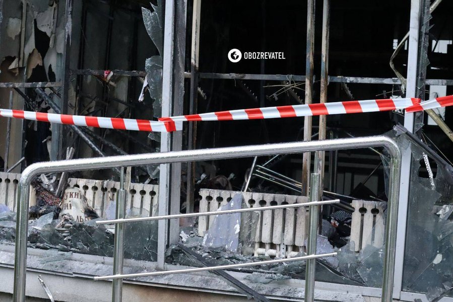 У Києві показали наслідки катастрофи БПЛА