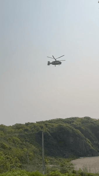 После взрывов во Владивостоке подняли вертолет в районе шахты Шамора