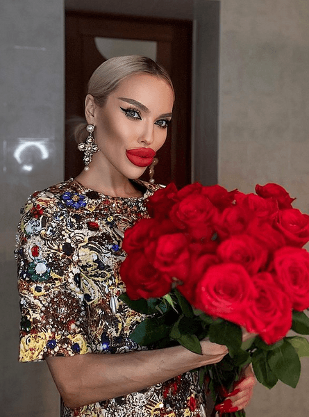 Алина Андриевская, букет цветов