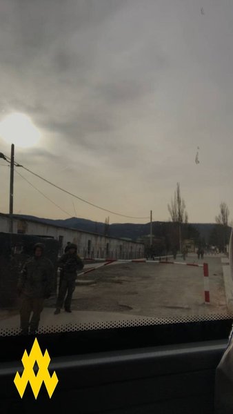 Партизани провели розвідку на території Перевального у Криму