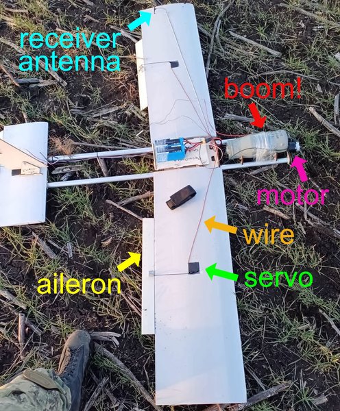 Неназванный российский дрон-камикадзе БПЛА Беспилотник