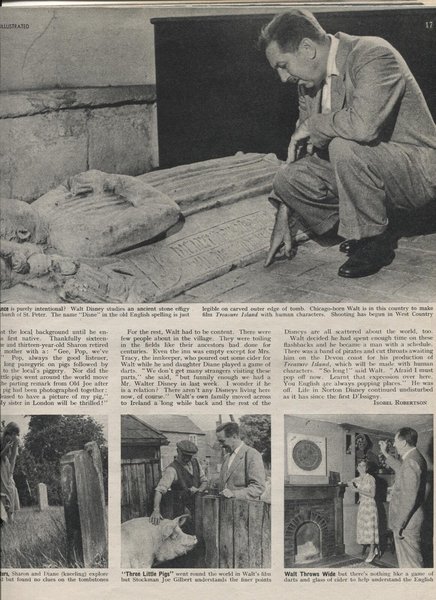 уолт дисней, предки, деревня нортон дисней, великобритания