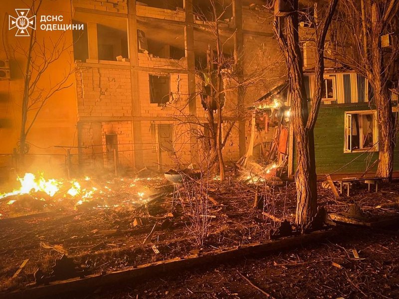 Наслідки ударів ЗС РФ по Одеській області у ніч на 5 березня