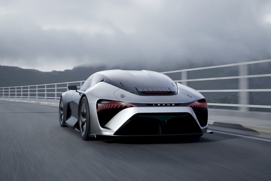 Lexus Electrified Sedan Concept, Lexus Electric Supercar Concept, электромобиль Lexus, электрокар Lexus, суперкар Lexus