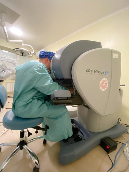 робот, операция, львов, da vinci, фото, хирургия