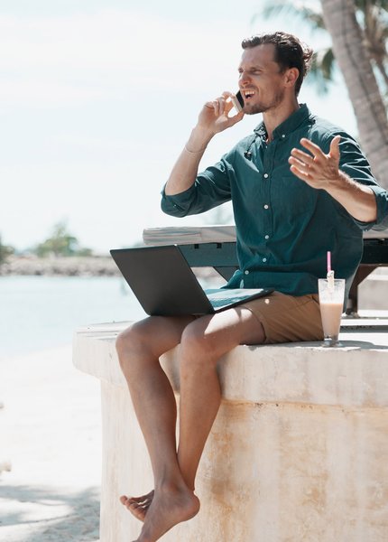 Робота у відпустці, як навчитися відпочивати, workation