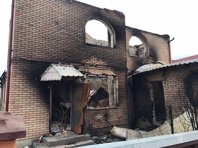 Буча, обстрелы Бучи, оккупация Бучи, Буча война, разрушения в Буче