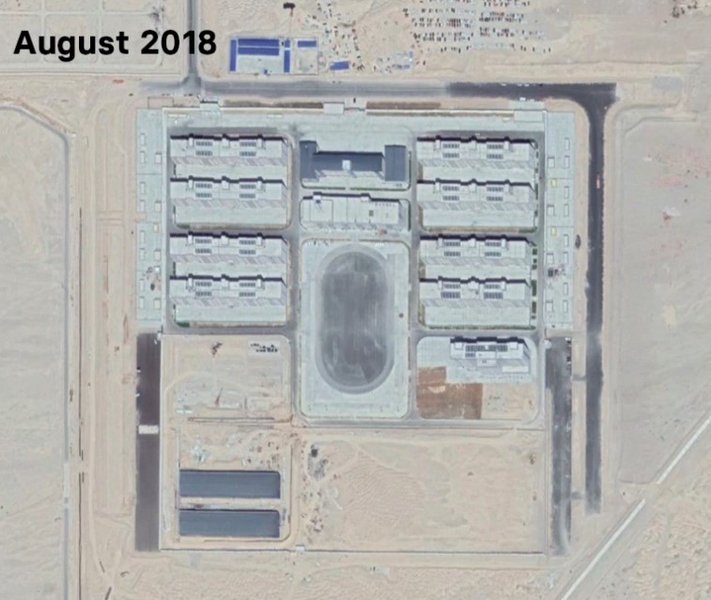 Табори для інтернованих у серпні 2018 року