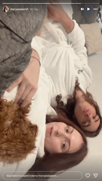 Дочь Поляковой с мужем