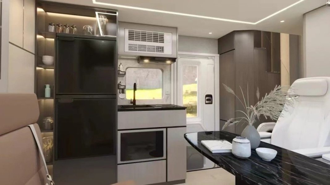 Maxus Everest, автодом Maxus Everest, китайский автодом, дом на колесах, китайский дом на колесах