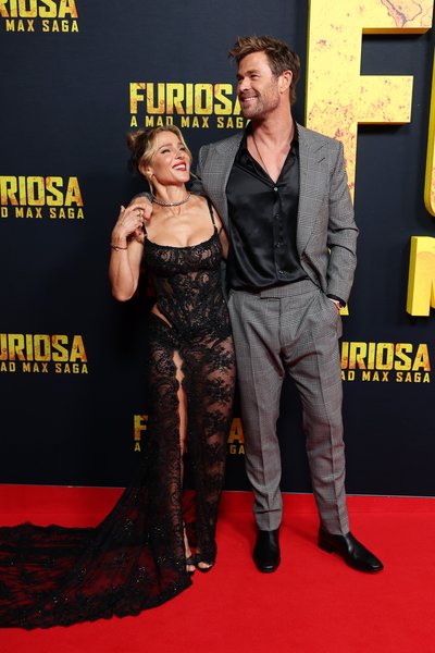 Крис Хемсворт с женой