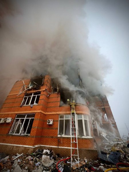 обстрел Одессы, ракетный удар, прилет Одесса, многоэтажка Одесса