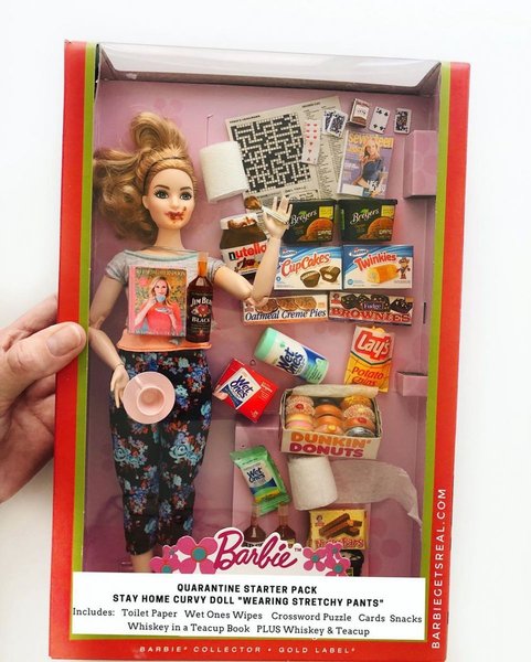 barbie, тоня руис, барби, карантинные барби