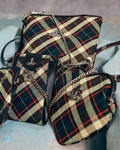 Клетчатая сумка, женская сумка, модная сумка, тренд сезона