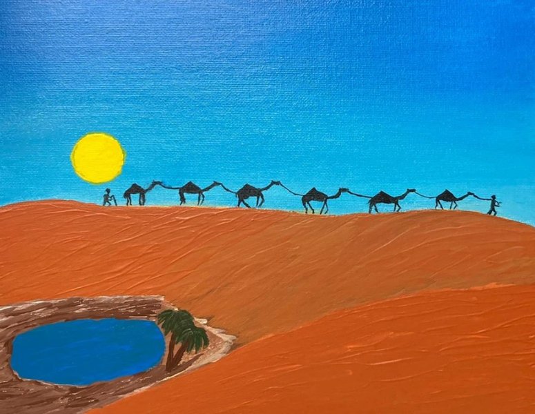 Усама бен Ладен, Аль-каида, Омар бен Ладен, сын, художник, картины