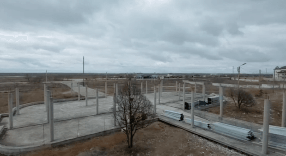 Так выглядит "правительственный квартал" на кадрах российских пропагандистов