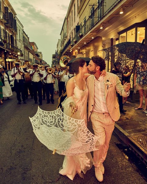 александра даддарио, эндрю форм, новый орлеан, свадьба