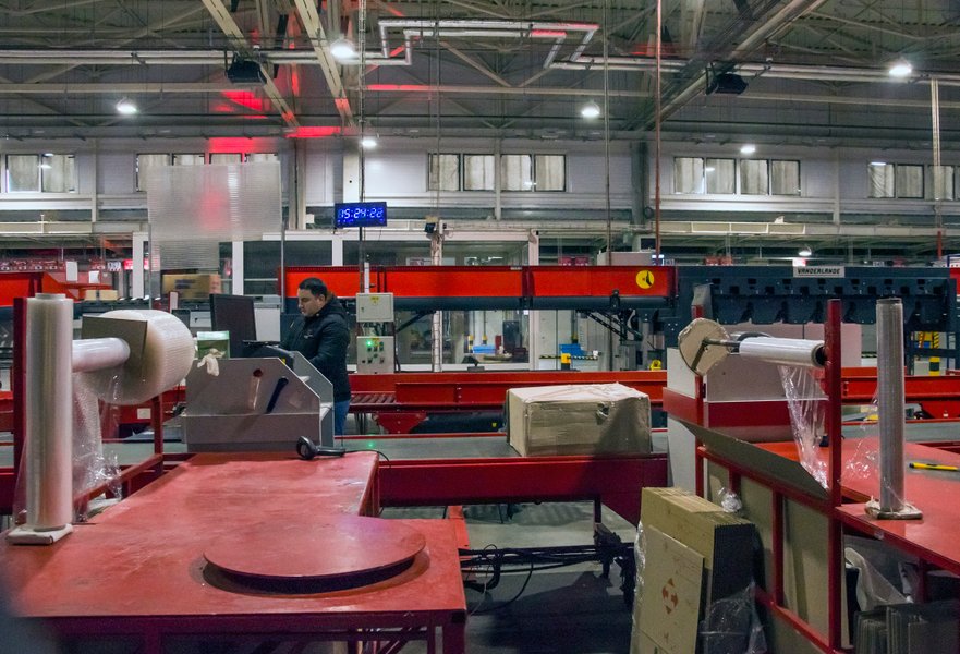 Киевский инновационный терминал "Новой пошты"