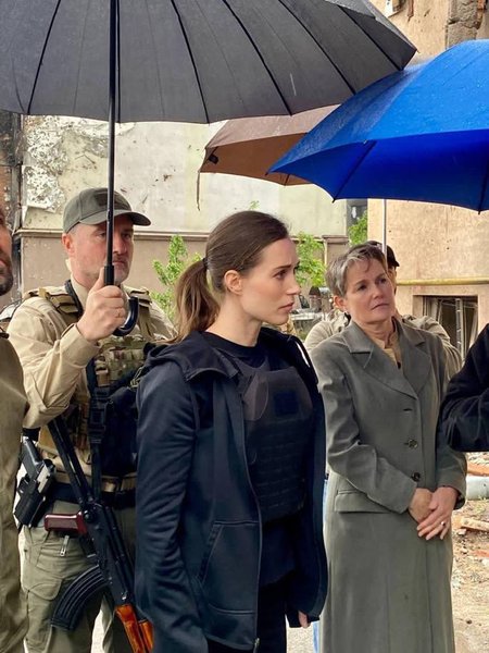 санна марин киев, санна марин буча ирпень