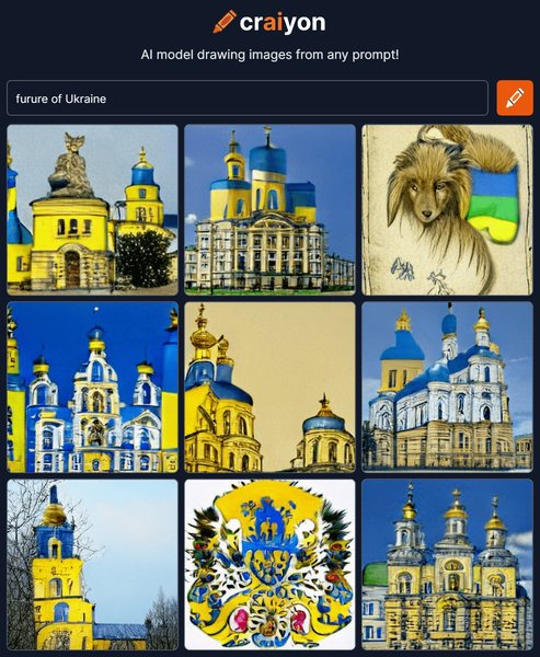 Украина, церковь, флаг, ИИ