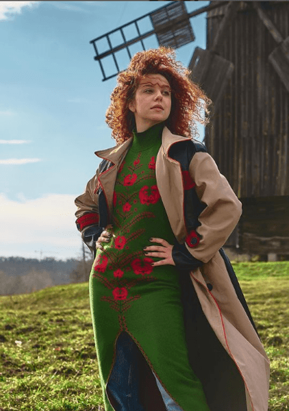 В коллекции Полины Редчик — модели с украинским характером