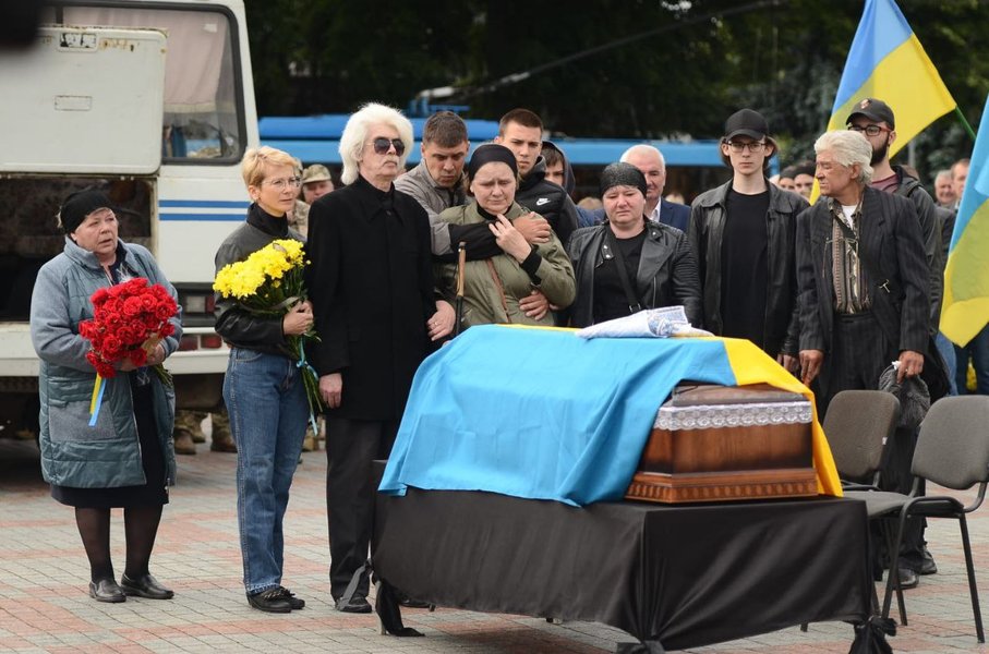 Прощание с Юрием Ледяевым